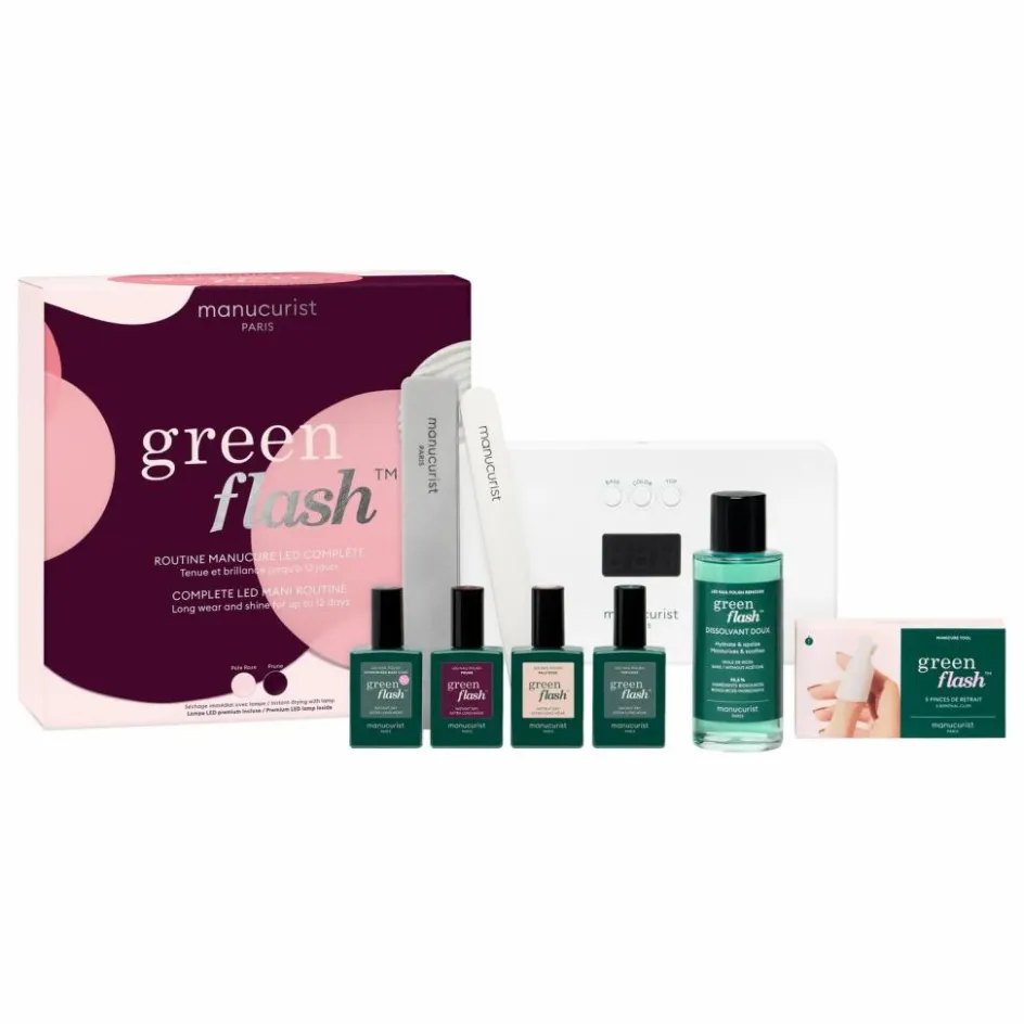Best Manucurist Coffret manucure Green Flash Multicolore