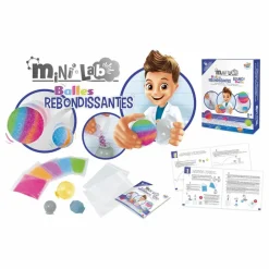 Outlet Buki Coffret mini lab balles rebondissantes Multicolore