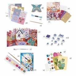 Online Djeco Coffret multi-activités le Jardin de Fleurs Multicolore