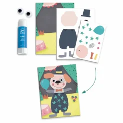 Djeco Coffret multi-activités Les animaux et leurs maisons| Loisirs Créatifs
