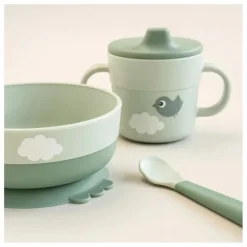 Clearance Done by deer Coffret repas Happy Clouds | Sauge