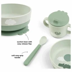 Clearance Done by deer Coffret repas Happy Clouds | Sauge