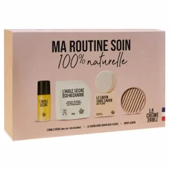 Homme/Femme La Crème Libre Soins Du Corps|Soins, Wellness*Coffret Routine Soin - Huile Sèche & Ecorecharge & Savon aux fleurs & Porte Savon