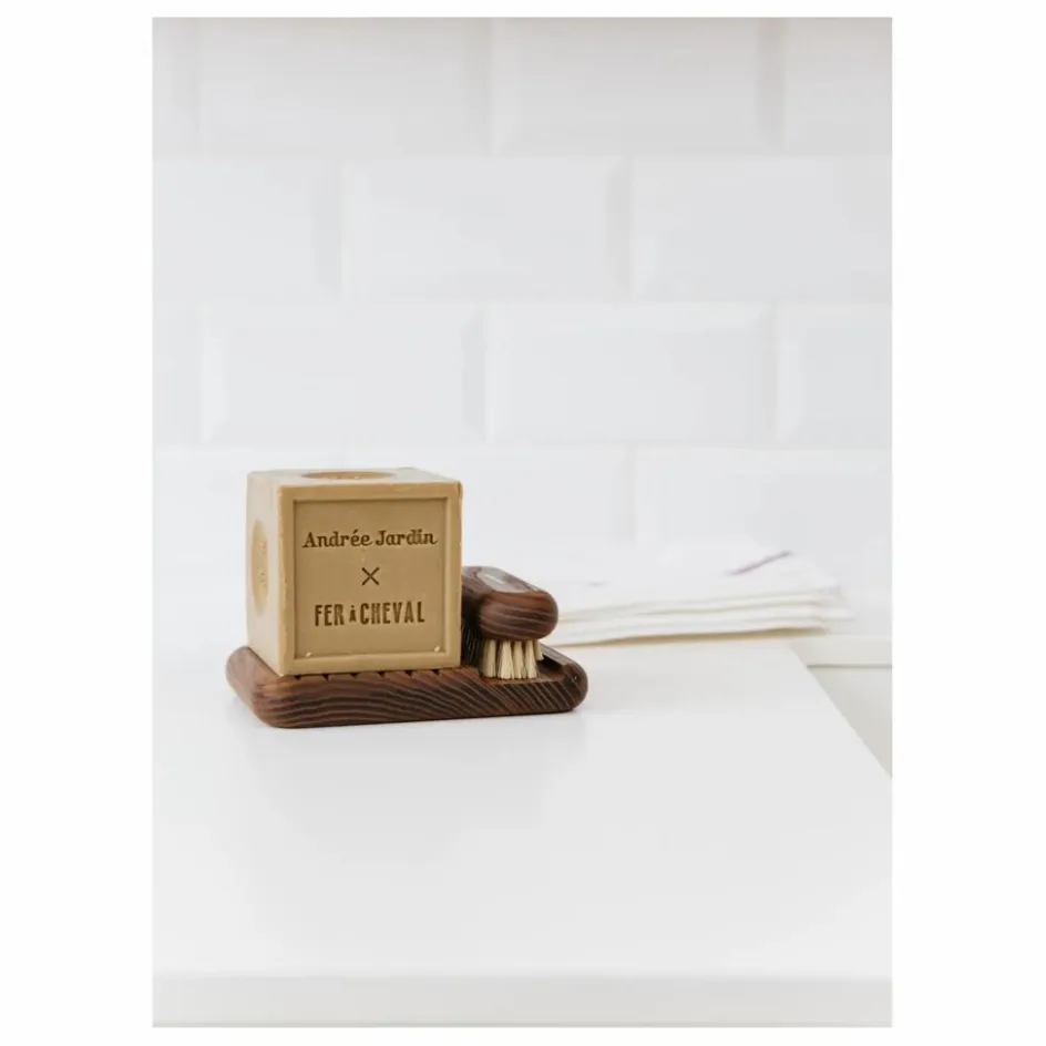 Andrée Jardin Coffret savon et brosse x Fer à Cheval| Salle De Bain