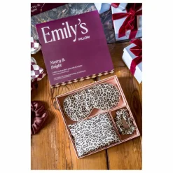 Emily's Pillow Coffret sommeil en soie imprimé|Femme Soins Des Cheveux|Coffrets