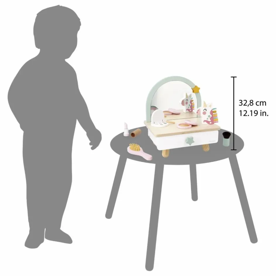 Outlet Coiffeuse de table Licorne Loisirs Créatifs