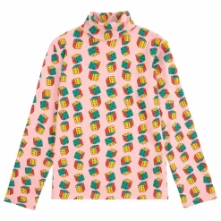 New Bobo Choses Col Roulé Dés Coton Bio | Rose