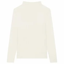 Hot SMALLABLE BASICS Col Roulé Femme Manches Longues en Modal | Sable