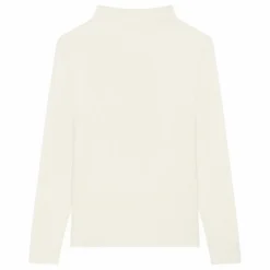 Hot SMALLABLE BASICS Col Roulé Femme Manches Longues en Modal | Sable