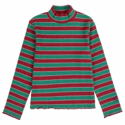 Clearance Bobo Choses Col Roulé Rayé | Vert