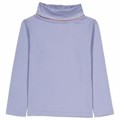 Hello Simone Col Roulé Twiggy Uni Coton Bio ||Enfant Blouses, T-Shirts