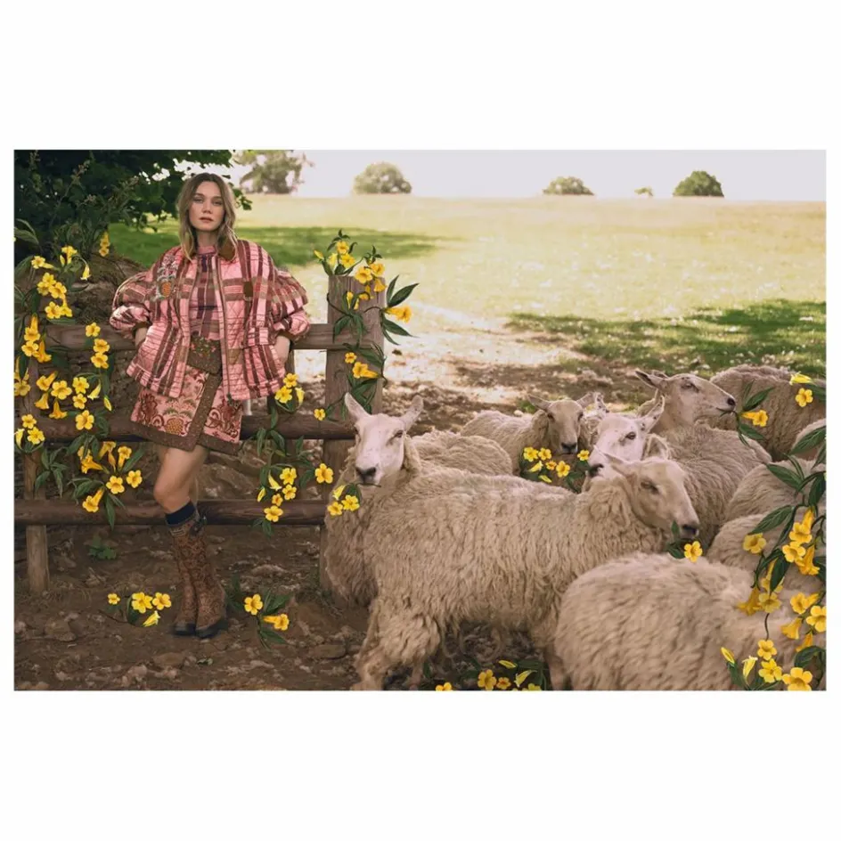 Femme Barbour Boots, Bottes*Collaboration x Farm Rio - Bottes Cami Caoutchouc |
