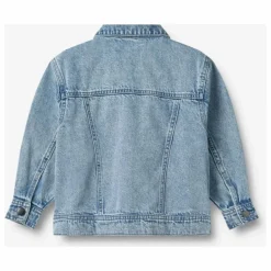 Enfant Wheat Manteaux, Blousons|Manteaux, Blousons*Collaboration x Pernille Teisbæk - Veste Denim Vive Coton Bio |