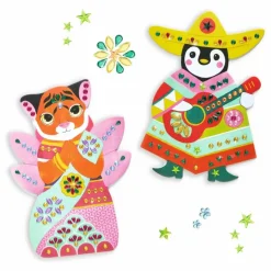 Outlet Djeco Collages Brillants Multicolore