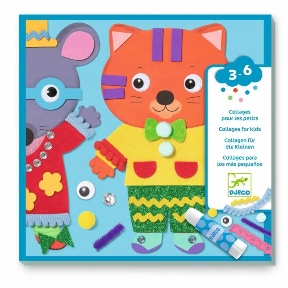 Djeco Collages Petits Choux| Loisirs Créatifs