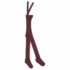 Silly Silas Collants à Bretelles Coton Bio | Prune
