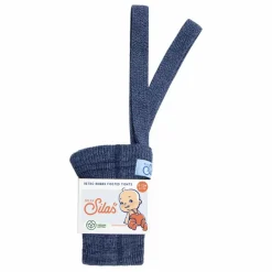 New Silly Silas Collants à Bretelles Coton Bio | Bleu jean