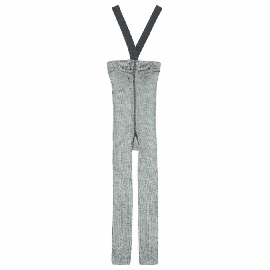Clearance Silly Silas Collants à Bretelles Laine | Gris
