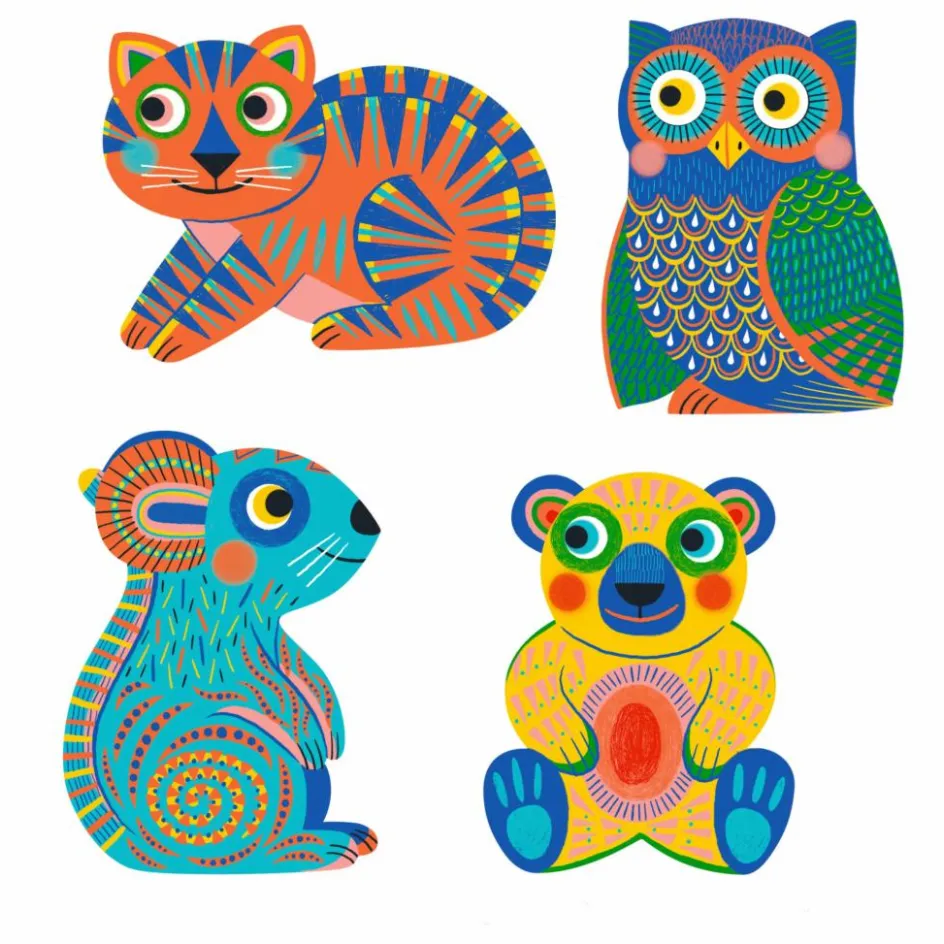 Djeco Coloriage à l'eau Animalo-Ma| Loisirs Créatifs