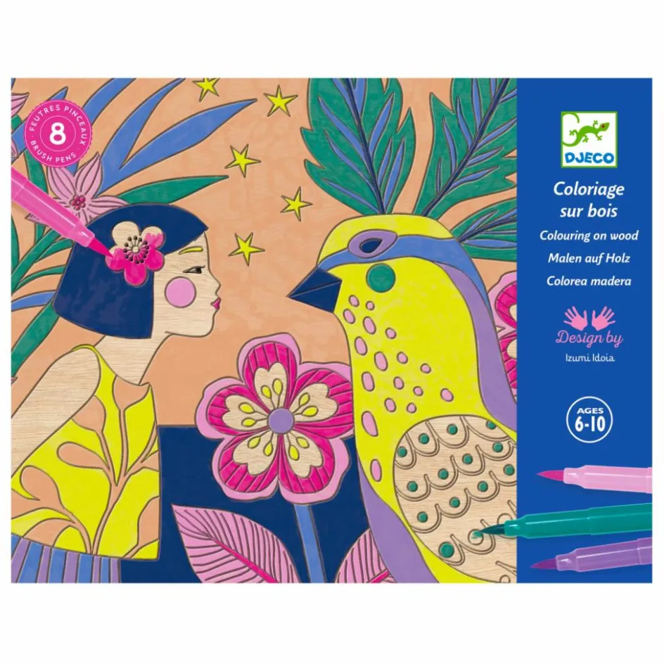 Djeco Loisirs Créatifs*Coloriage Sweet girls