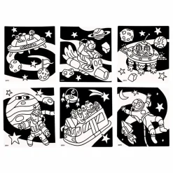 Omy Coloriage velours - Cosmos || Loisirs Créatifs