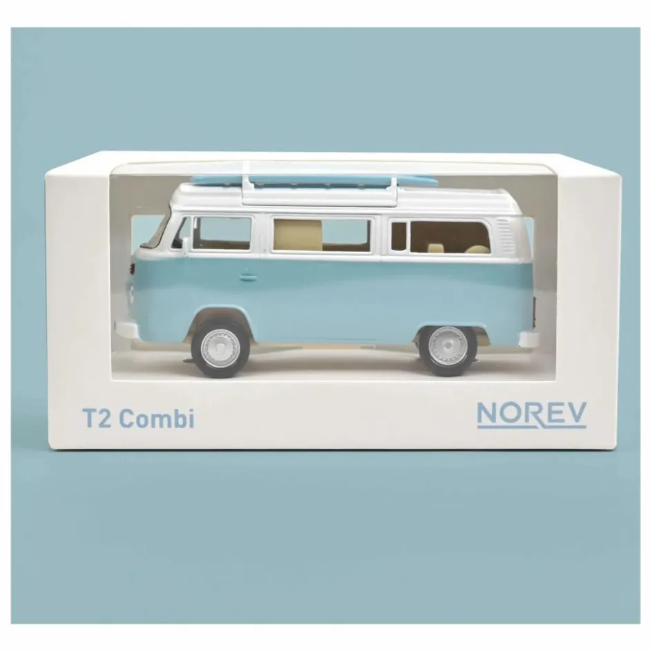 Norev Combi Volkswagen T2b Camper Van 1973 || Garages, Circuits