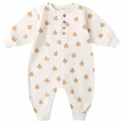 Hot Quincy Mae Combinaison Citrouilles Coton Bio | Ecru