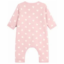 Petit Bateau Combinaison Cœurs Coton Ouatiné || Premières Tenues|Combinaisons Et Bodies