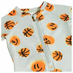 Molo Combinaison de Bain Neka LS Basketballs Fibres Recyclées ||Enfant Maillots De Bain|Maillots De Bain