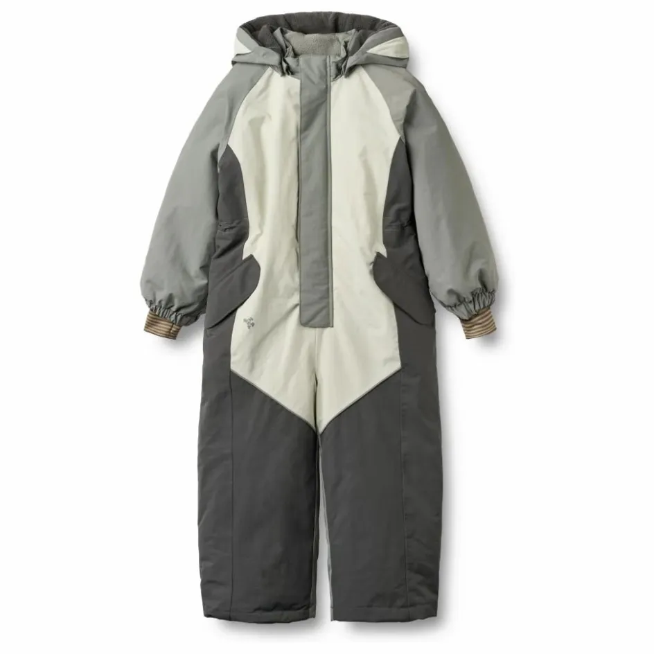 Wheat Combinaison de Ski Kallo Fibres Recyclées | Gris
