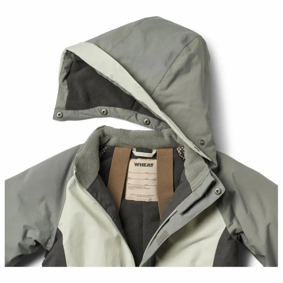 Wheat Combinaison de Ski Kallo Fibres Recyclées | Gris