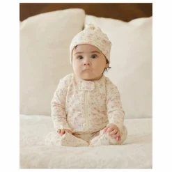 Quincy Mae Bodies, Combinaisons|Combinaisons Et Bodies*Combinaison Fleurie Coton Bio |