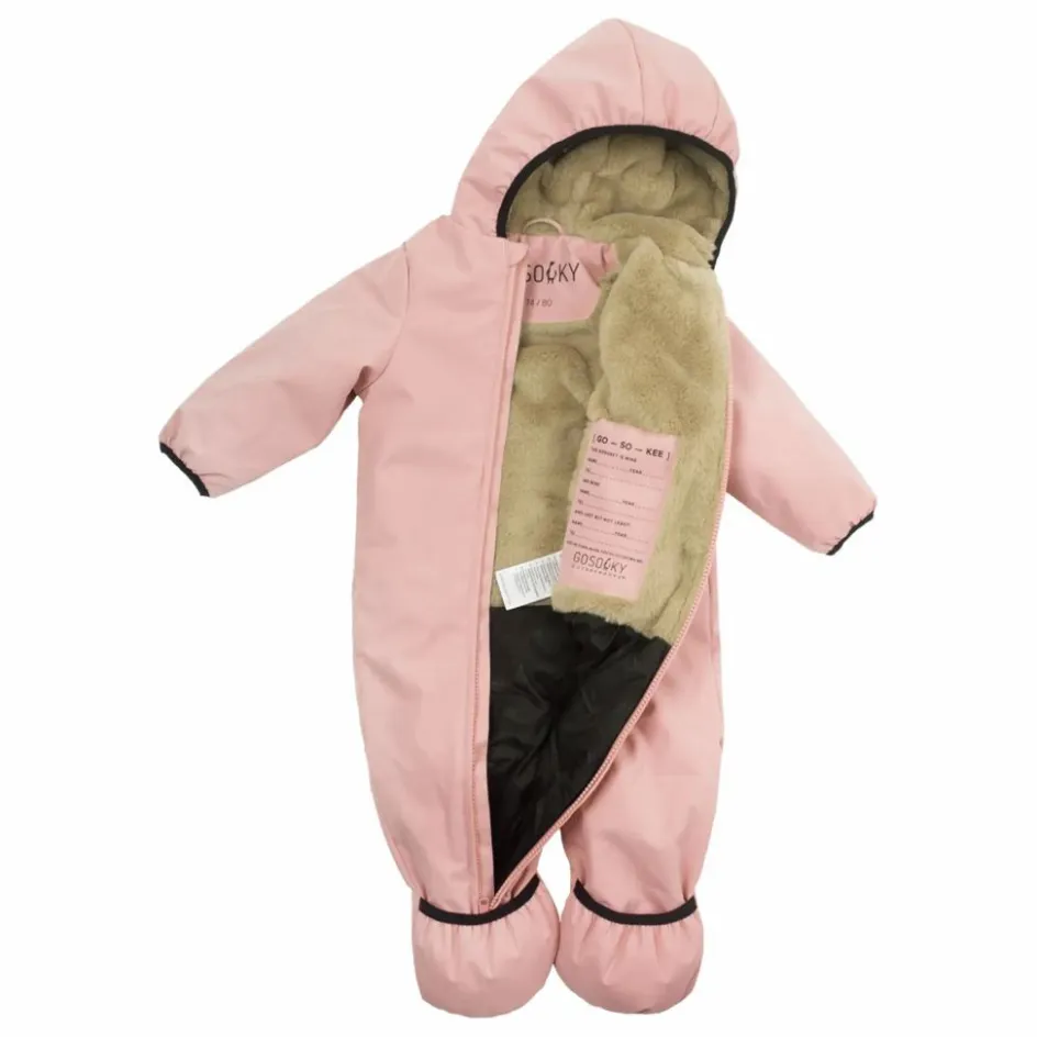 Clearance Gosoaky Combinaison Imperméable Baby Sparrow | Rose pâle