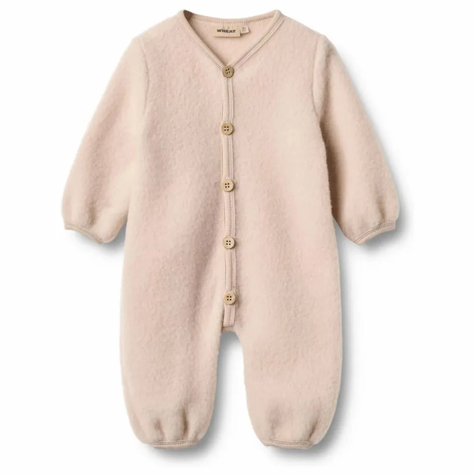 Online Wheat Combinaison Levi Laine Mérinos | Rose poudré