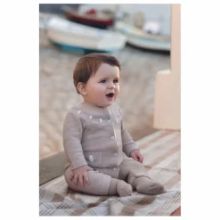 New Tartine et Chocolat Combinaison Moutons Laine | Beige