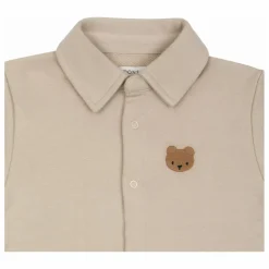 Donsje Combinaison Piebe Ours Coton Bio ||Enfant Combinaisons|Premières Tenues