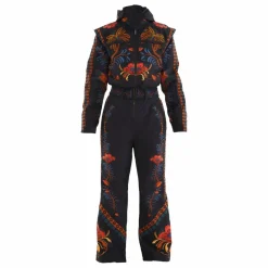 Farm Rio Combinaison Ski Macaw Fibres Recyclées ||Femme Robes, Combinaisons