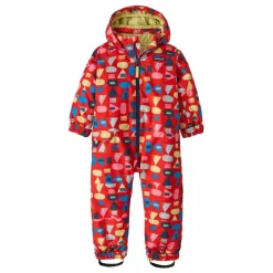 Patagonia Combinaison Snow Pile Formes Fibres Recyclées | Rouge