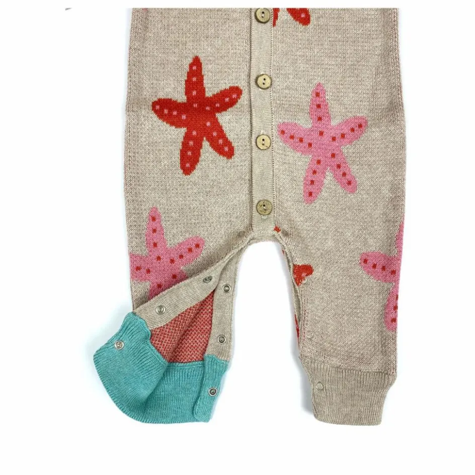 Clearance Bayiri Combinaison Starfish Dance Coton Bio | Beige