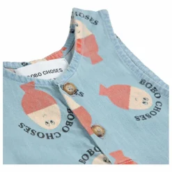 Bobo Choses Combishort Bobo Denim Léger || Bodies, Combinaisons|Combinaisons Et Bodies