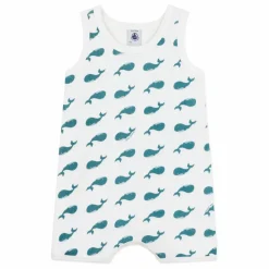 Petit Bateau Bodies, Combinaisons|Combinaisons Et Bodies*Combishort Boule Coton Bio |
