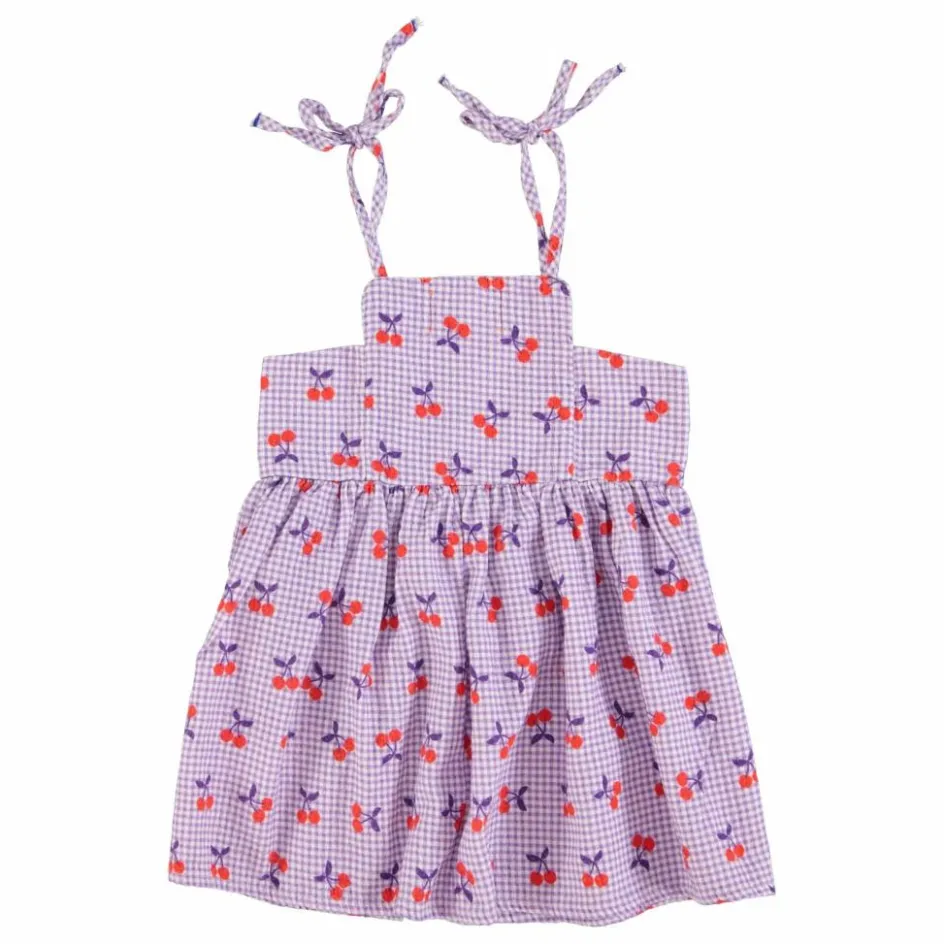 Enfant Piupiuchick Robes, Combinaisons|Robes, Combinaisons*Combishort Cherry Vichy |