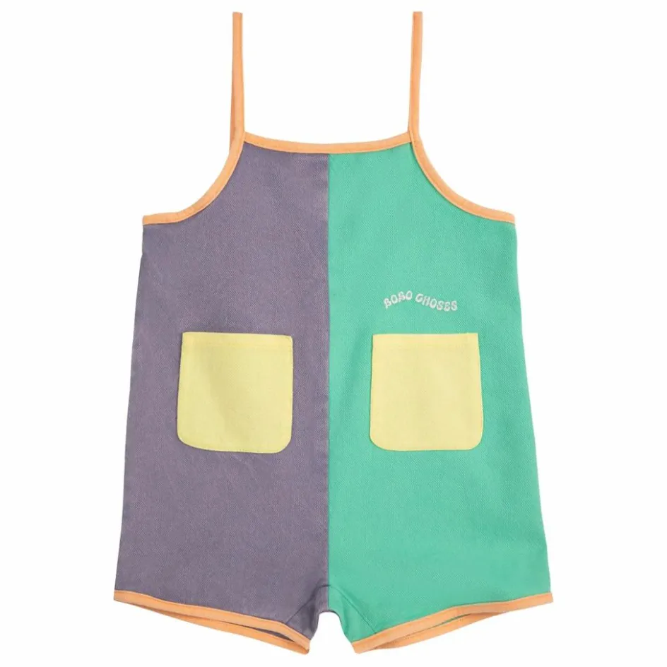 Online Combishort Colorblock Fibres Recyclées | Combinaisons Et Bodies|Bodies, Combinaisons