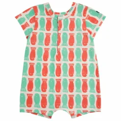 Bobo Choses Combishort Poisson Coton Bio || Bodies, Combinaisons|Combinaisons Et Bodies