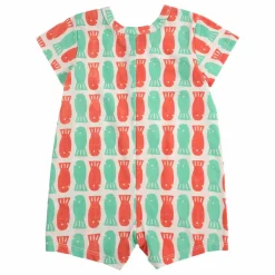Bobo Choses Combishort Poisson Coton Bio || Bodies, Combinaisons|Combinaisons Et Bodies