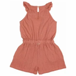 Hot Búho Combishort Unie Lin | Vieux Rose