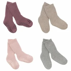 GOBABYGO Combo Box 4 Chaussettes Coton Bio ||Enfant Nuit, Sous-Vêtements|Nuit, Sous-Vêtements