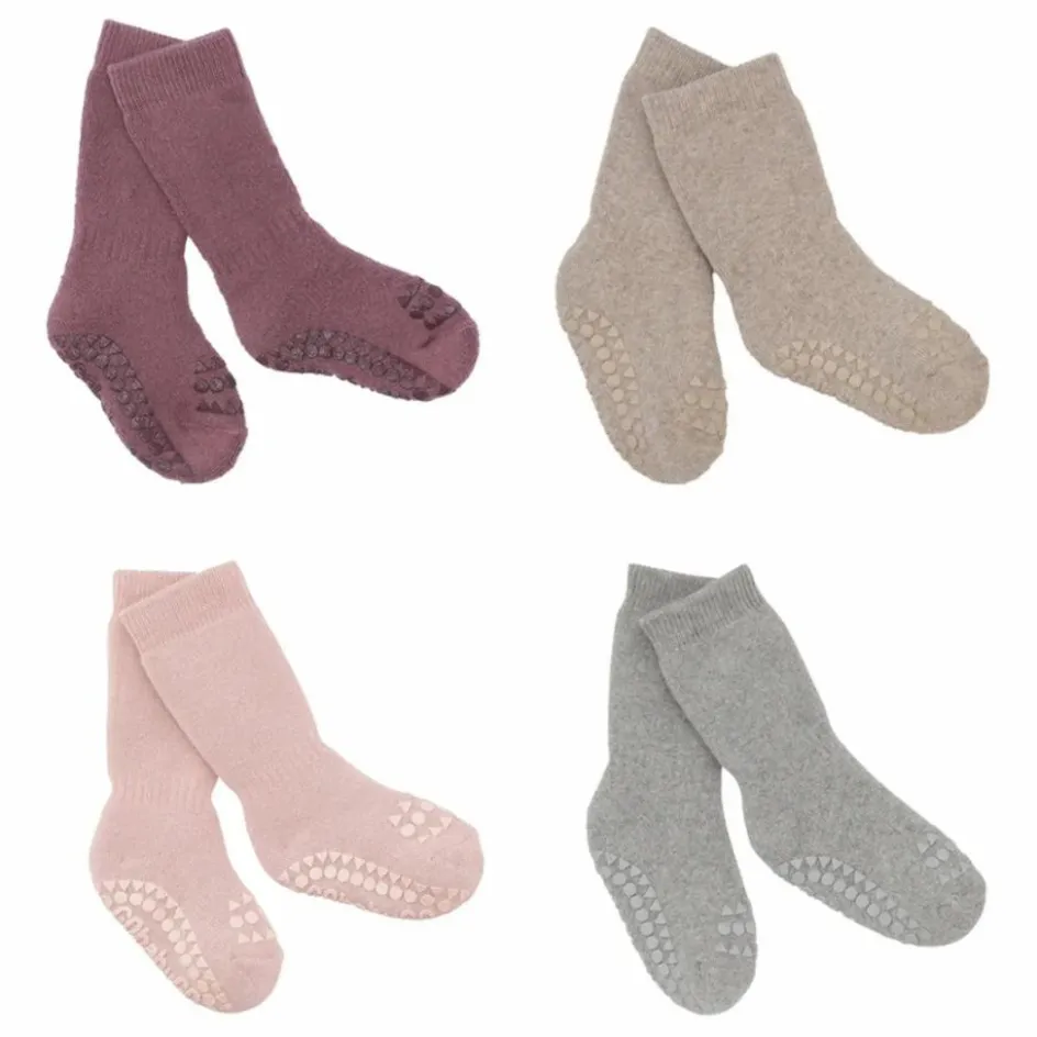 GOBABYGO Combo Box 4 Chaussettes Coton Bio ||Enfant Nuit, Sous-Vêtements|Nuit, Sous-Vêtements