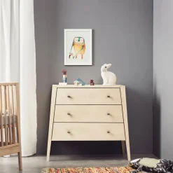Leander Commode 3 tiroirs Linea ||Enfant Commodes|Rangement Enfant