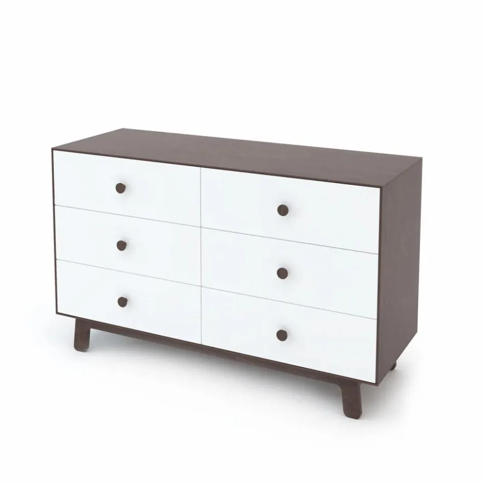 Sale Oeuf NYC Commode 6 tiroirs Merlin base Sparrow | Blanc